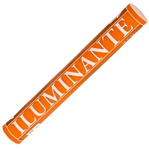 Bengala Iluminante Luz y Humo Color Naranja
