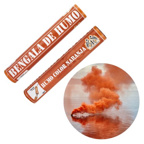 Bengala de Humo Color NARANJA