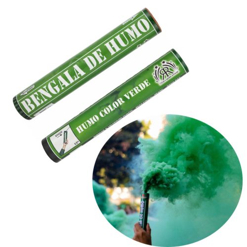 Bengala de Humo Color VERDE
