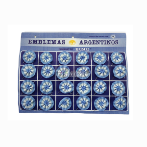 Escarapela Argentina Redonda x1u