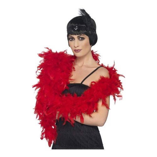 Boa de Plumas Roja