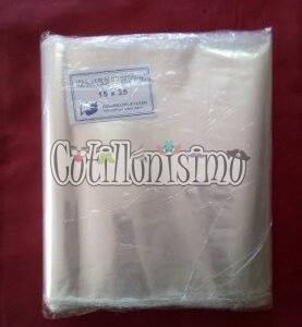 Bolsa Polipropileno 15x25 Cm X100 Unidades