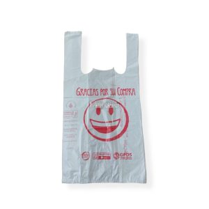 Bolsa Camiseta con Sonrisa M x1 Unidad