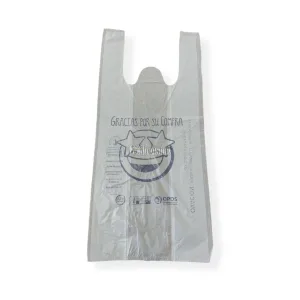 Bolsa Camiseta con Sonrisa L x1 Unidad