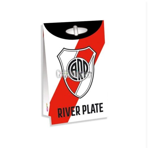 Bolsas de Carton River Plate con Fuelle x8 Unidades