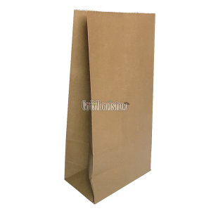 Bolsa Papel Color Kraft 12 x 7 Cm X 24cm x10 Unidades