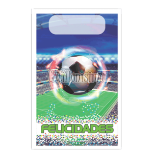 Bolsita Sorpresa Plastico Futbol x10 Unidades