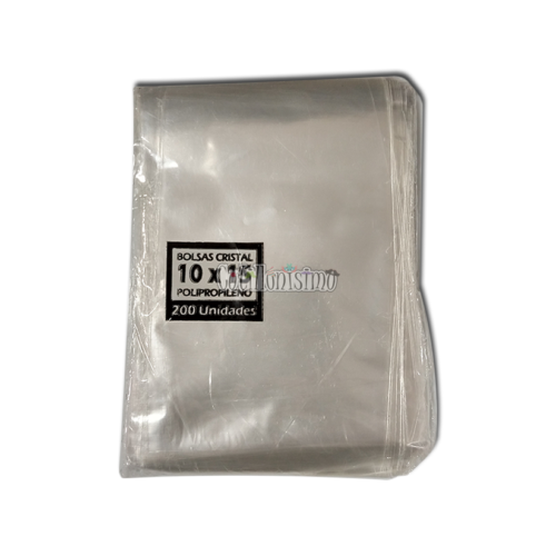 Bolsa Polipropileno 10x15 Cm X100 Unidades