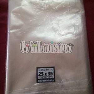 Bolsa Polipropileno 25x35 Cm X100 Unidades