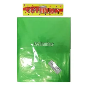 Bolsa Cotillon Fluo Color VERDE X10 Unidades 50 x 70cm