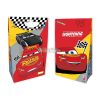 Bolsas de Carton Cars con Fuelle y Glitter x8 Unidades