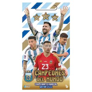 Bolsita Sorpresa Plastico Selección Argentina Campeones del Mundo x10 Unidades
