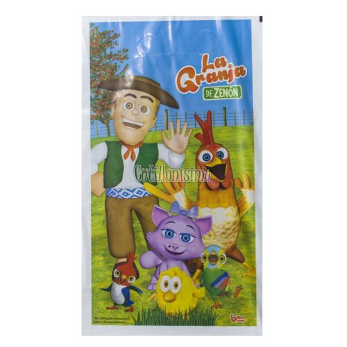Bolsita Sorpresa Plastico La Granja de Zenon x10 Unidades
