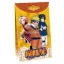 Bolsas de Carton Naruto con Fuelle y Glitter x8 Unidades