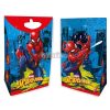 Bolsas de Carton Spiderman con Fuelle y Glitter x8 Unidades
