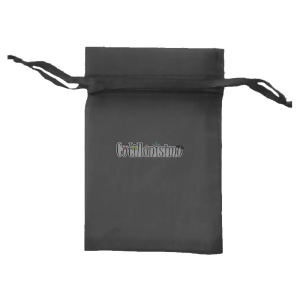 Bolsita de Organza Negro 9 cm x 7 cm
