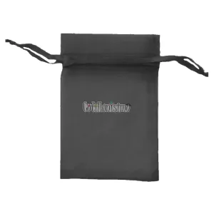Bolsita de Organza Negro 9 cm x 7 cm