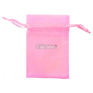 Bolsita de Organza Rosa 9 cm x 7 cm