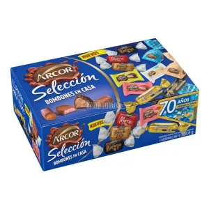 Caja Bombon Seleccion ARCOR 228,6 Grs