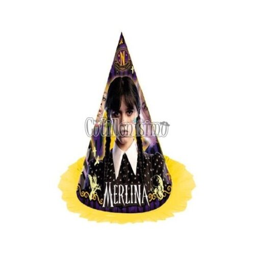 Gorro Bonete Homenajeado Merlina x1 Unidad