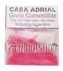 Brillantina Comestible Color ROSA