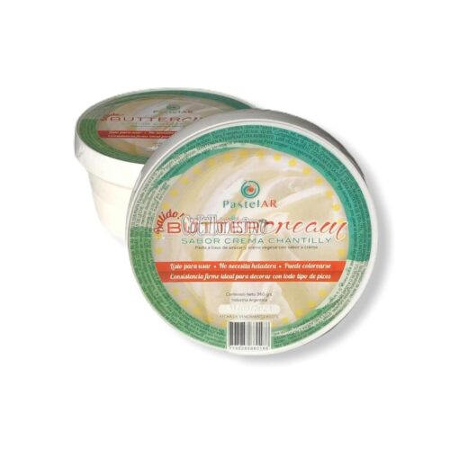 Crema Butter Cream Chantilly PASTELAR 360g