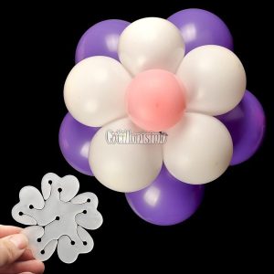 CLIP para Globos en Forma de FLOR DOBLE para 11 Globos - Imagen 2