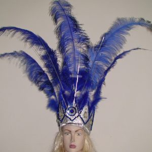 CORONA Luminosa con Plumas REINA (LED) - Imagen 3