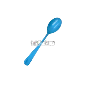 Cubiertos Descartables CUCHARA REFORZADA CELESTE 16cm X10 Unidades