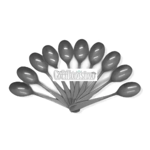 Alternative view of Cubiertos Descartables CUCHARA REFORZADA PLATEADA 16cm X10 Unidades