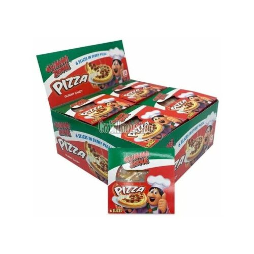 Caja Gomitas Gummi Zone Pizza x24 Unidades