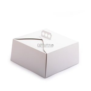 Caja para Torta Multiuso con Manija 21 x 21 x 11 Cm