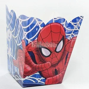 Cajita Pochoclera HOMBRE ARAÑA x6 Unidades - Oficial