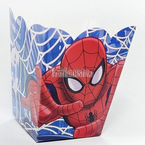 Cajita Pochoclera HOMBRE ARAÑA x6 Unidades - Oficial