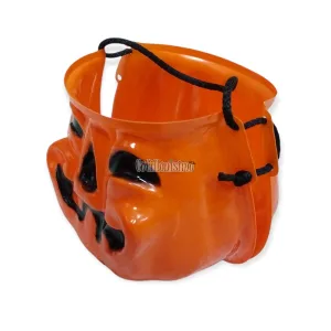 Calabaza Golosinera para Halloween Plastico ECONOMICA - Imagen 5