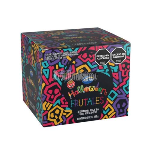 Calavera Golosinera ARCOR con Caramelos Frutales x396gr - Imagen 2