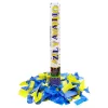 Cañón LANZAPAPEL (AZUL Y AMARILLO) - Party Store