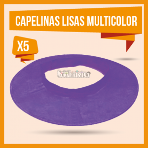 Capelina Lisa x5 Unidades - Colores Surtidos (FRISELINA)