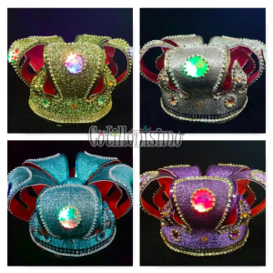 Corona LUMINOSA Rey Lujo (3 LED) - Imagen 2