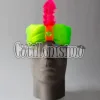 Turbante FLUO con Pluma Chica