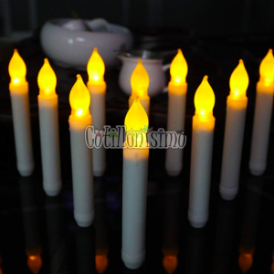 Vela Alta de 17CM Luz Calida (LED)