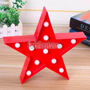 Cartel Decorativo ESTRELLA CELESTE (LED) - Imagen 3