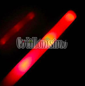 Vara Barra de Goma Espuma 3 Led ROJO (Rompecoco) (LED)