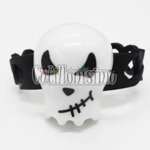 Pulsera Rockero Calavera Luminosa (LED) - Imagen 2