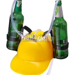 Casco Porta Bebidas Color AMARILLO