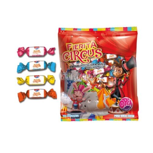 Caramelo Masticable FIERITA CIRCUS Open Candy 300gr
