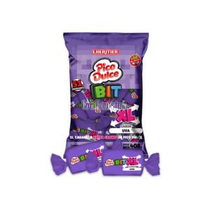 Caramelo Masticable PICO DULCE BIT UVA x408g 51u