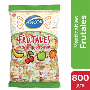 Caramelo Masticable Frutales ARCOR X800 Grs