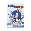 Cartel Feliz Cumple SONIC - Oficial