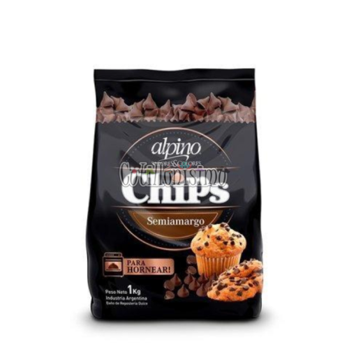 Chip Semi Amargo ALPINO 1 Kg